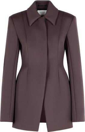 Sportmax Bacio Tight Jacket In Virgin Wool Blend