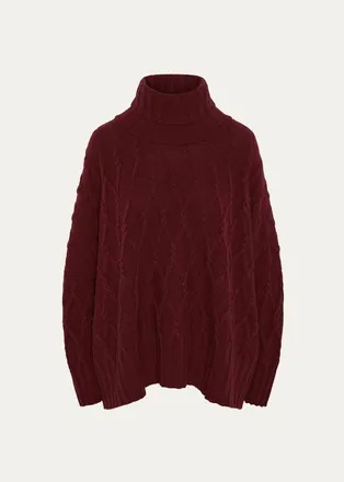 Eskandar Roll Neck Sweater - Mid Plus Length