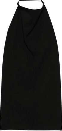 Federico Cina Tops, Dames, Zwart, S, Sleeveless Tops