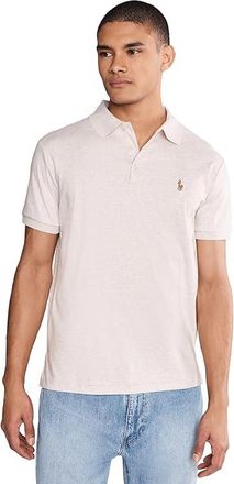 Polo Ralph Lauren Custom Slim Fit Soft Cotton Polo Shirt Mens Clothing State Heather : 2XL