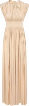 Zimmermann Dames, Jurken, Beige, Maat: XS Viscose
