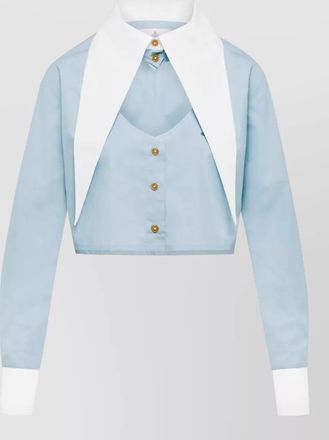 Vivienne Westwood cropped cotton shirt