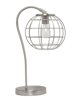 Lalia Home Arched Metal Cage Table Lamp