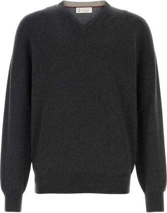 Brunello Cucinelli Uomo, Maglie, Grigio, L, new