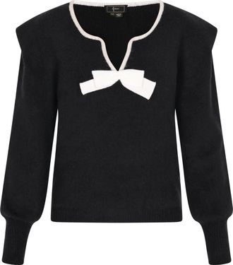 Faina Jumper Dames zwart wit