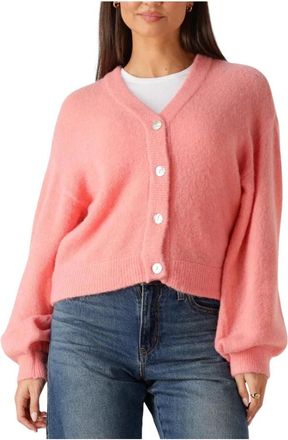 Moss Copenhagen Dames, Truien, Roze, Maat: Xs/S Polyamide