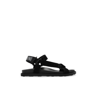 サンダル MOSCHINO COUTURE Men Sandals Black MB28022G0MG10 000 Moschino Couture Outlet: Sandals men - Black | Moschino