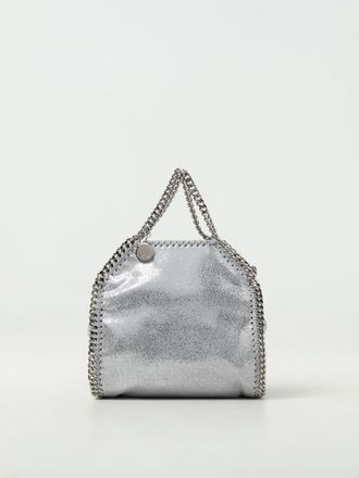 Stella McCartney Borsa Micro Tote Falabella Stella McCartney in camoscio sintetico laminato crackl&egrave;