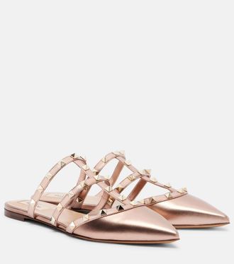 Valentino Garavani Rockstud leather mules