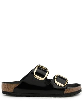 Birkenstock buckle-fastening open-toe sandals - Black