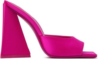 The Attico Devon Mules - Dames - Muiltjes - Roze - 36 EU - Leer - Schoenen