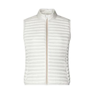 Save The Duck Witte Jas met Plumtech Padding - Dames - Bodywarmers - Wit - L - Jassen