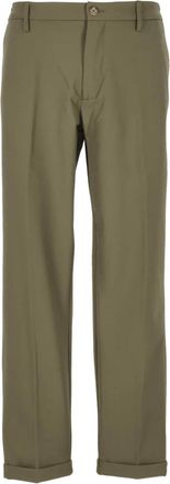 Re-hash Straight broek - Groen