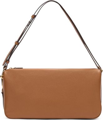 Gucci Brown Half Horsebit large shoulder bag