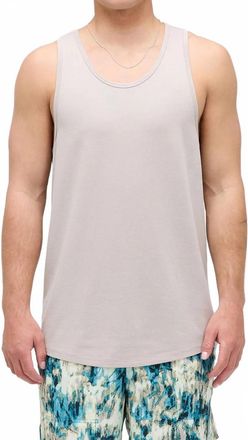 Stance Fragment Tank In String Grey