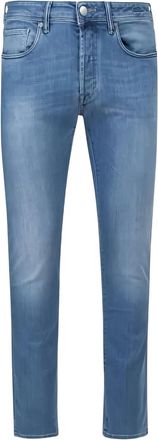 Incotex Jeans con bottoni - Blu