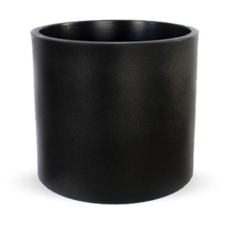 OEM Hortensia 40 Macetero Redondo De Interior Y Exterior Para Plantas Y Flores Muy Resistente Al Paso Del Tiempo. Hecho De Polietileno En Espa&ntilde;a - Negro