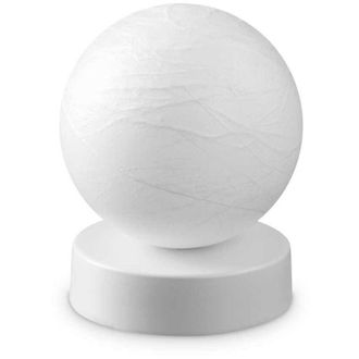 Ideal Lux Carta Lámpara de mesa Globe blanca 10cm - Ideal Lux