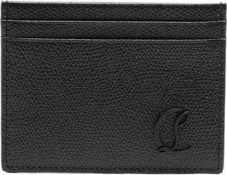 Christian Louboutin Mooncrest Leather Card Case