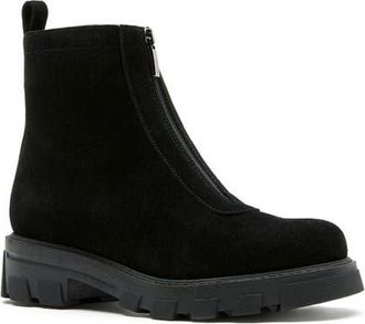 La Canadienne Keith City Dry Bootie in Black Suede at Nordstrom, Size 5.5