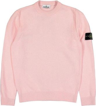 Stone Island Pink Wool Sweater