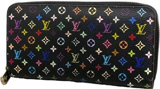 Louis Vuitton Grenade Noir Long Wallet (Bi-Fold) (Pre-Owned)