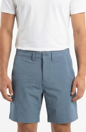 Burnside Hybrid Stretch Shorts in Blue at Nordstrom Rack, Size 36