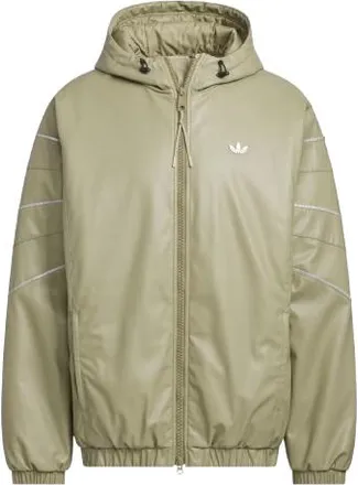 adidas PU Oversized Jacket Pad Asia Sizing Orbit Green KC2654