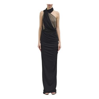 Entire studios Gowns, female, Black, Size: XS Gres Dress