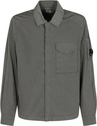 C.P. Company Hombre, Chaquetas, Gris, Talla: L