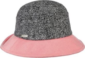 Seeberger Costiva Women´s Hat Women - Cloche with Lining, Lining Winter Autumn-Winter - One Size Rose