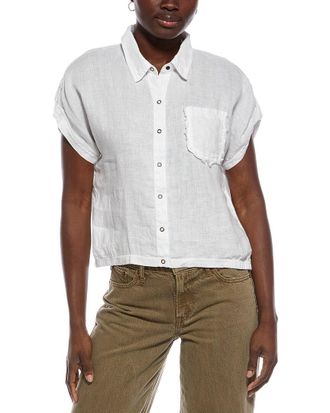 Xcvi Xcvi Abner Linen-Blend Top
