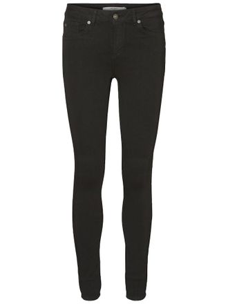 Vero Moda Damesjeans, zwart, XXS x 30L