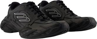 Balenciaga Womens Monday Sneaker Black Calfskin