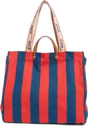 Clare Vivier La C&ocirc;te Tote in Poppy/French Blue at Nordstrom