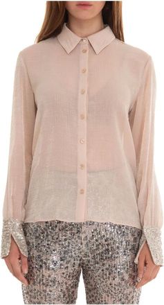 Liu Jo Mujer, Blusas y Camisas, Beige, Talla: M