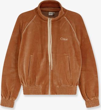 Chlo&eacute; Felpa in ciniglia con logo - CHLOE - gender_Woman