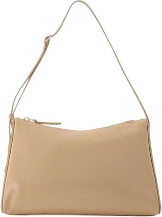 Manu Atelier Handbags - Dames - Schoudertassen - Beige - ONE Size - Leer - Tassen