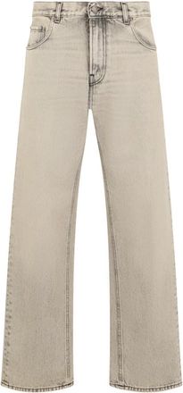 Haikure Bonnie Straight Jeans - Dames - Regular Fit Jeans - Beige - W28 - Katoen - Jeans