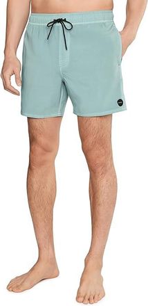 Rvca VA Pigment 16 Elastic Shorts Mens Shorts Blue Haze : 2XL, Elastane/Polyester