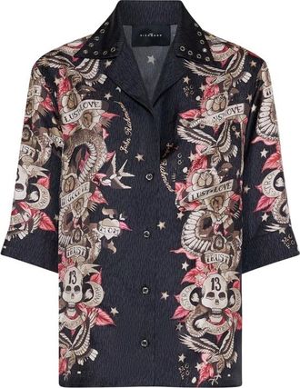 John Richmond Shirts - Dames - Overhemden - Zwart - 2XS - Overhemden