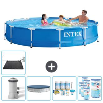 Intex Piscina Con Estructura Redonda - 366x76 Cm - 6-piezas Scb18