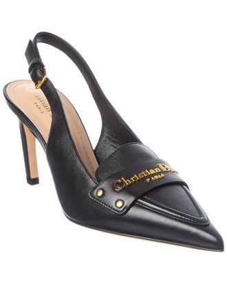 Dior Boy Leather Slingback Pump