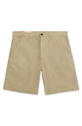 Fortela Rebel Cotton Pocket Bermuda in Khaki at Nordstrom, Size 30 Eu