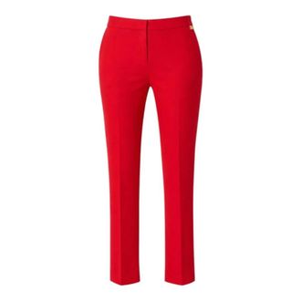Elisabetta Franchi Mujer, Pantalones, Rojo, Talla: M