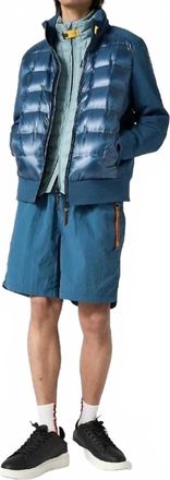Parajumpers Matty Hybrid Jacket In Blue