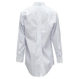 Junya Watanabe pinstripe splback tunic shirt