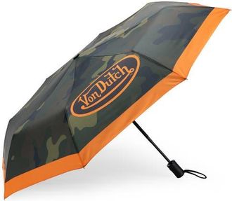Von Dutch Compact Automatic Umbrella, Strong & Portable in Camo at Nordstrom