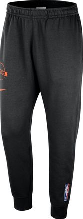 Nike New York Knicks Club Nike Mens NBA Practice Fleece Jogger Pants in Black | HM7312-010