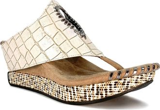 Modzori Womens Lucia Reversible Shoe In Stone/black